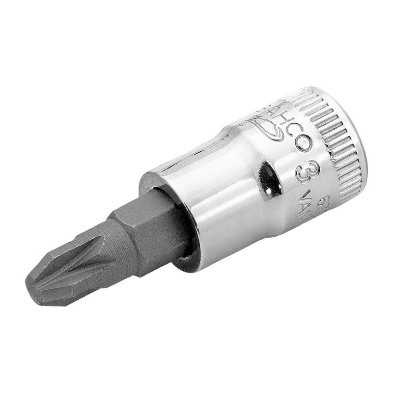 Nasadka 1/4" z końcówką Pozidriv PZ1 SB6709PZ-1 Bahco Nasadka 1/4" z końcówką Pozidriv PZ1 SB6709PZ-1 Bahco Bahcocentrum.pl