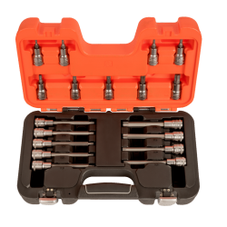 Zestaw nasadek 1/2” z końcówkami Torx 18 el. S18TORX Bahco