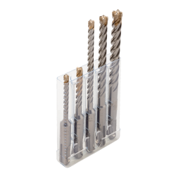 Zestaw wierteł SDS-Plus 4-ostrzowych do betonu 5 el. 4651-SET-5 BAHCO