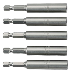Uchwyt bitów 1/4'' nierdzewny 75 mm 5 szt. KSR753 Bahco