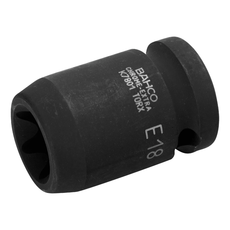 Nasadka udarowa 1/2'' do śrub zewnętrznych torx E12 K7801TORX-E12 Bahco Nasadka udarowa 1/2'' do śrub zewnętrznych torx E12 K7801TORX-E12 Bahco Bahcocentrum.pl