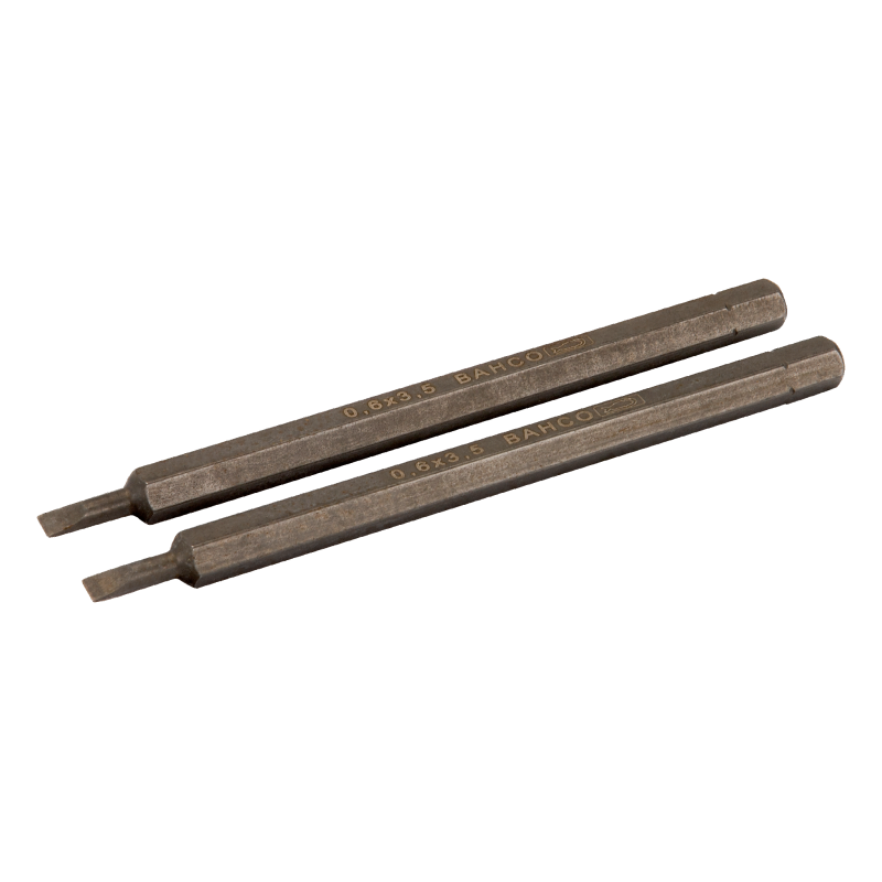 Grot płaski 0.6 x 3.5 x 100 mm 2 szt. 8030-2P Bahco Grot płaski 0.6 x 3.5 x 100 mm 2 szt. 8030-2P Bahco Bahcocentrum.pl