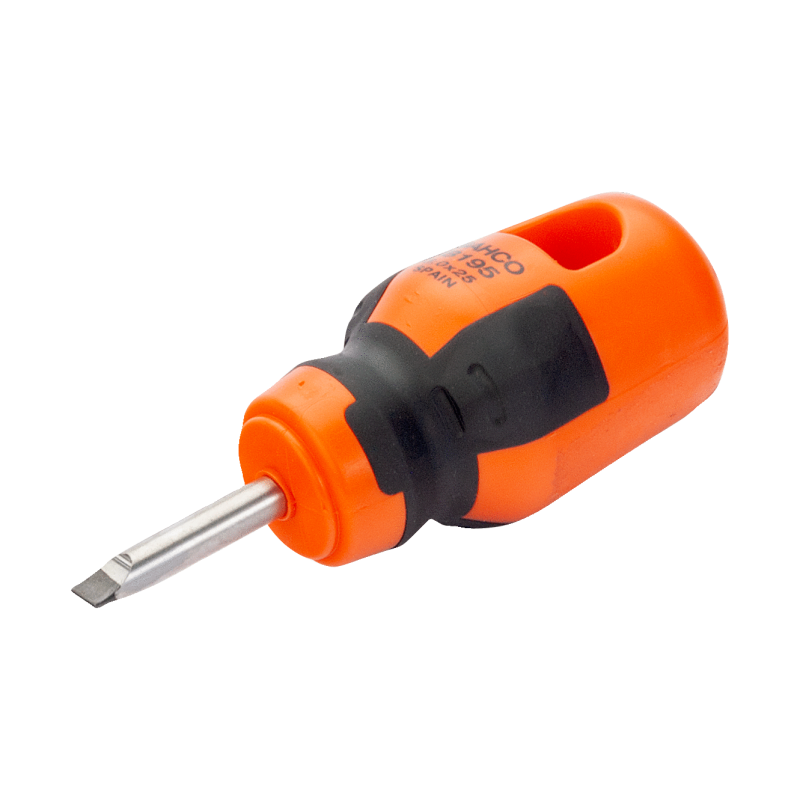 Wkrętak krótki płaski 1.0 x 5.0 x 25 mm SB195.050.025 Bahco Wkrętak krótki płaski 1.0 x 5.0 x 25 mm SB195.050.025 Bahco Bahcocentrum.pl