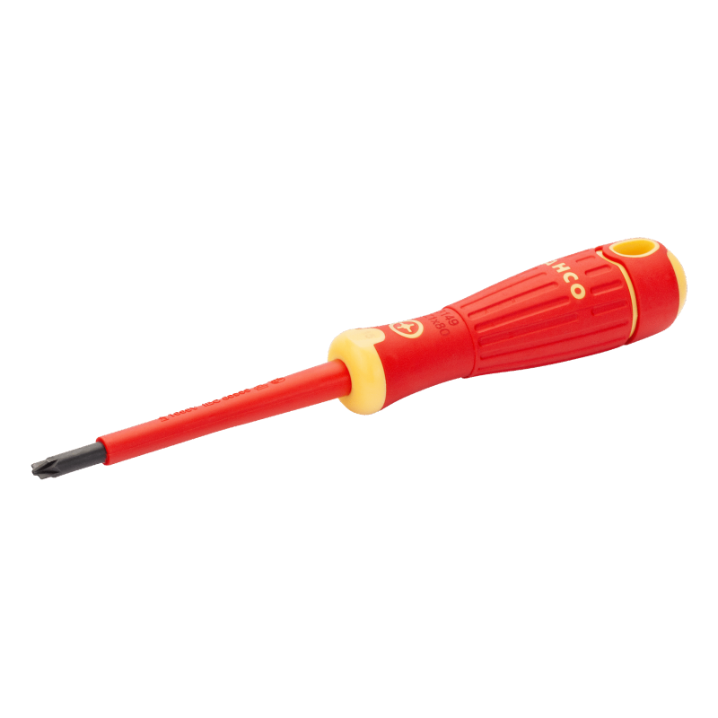 Wkrętak izolowany VDE kombinowany do śrub prostych x PZ2 SB149.002.100 Bahco FIT Wkrętak izolowany VDE kombinowany do śrub prostych x PZ2 SB149.002.100 Bahco FIT Bahcocentrum.pl
