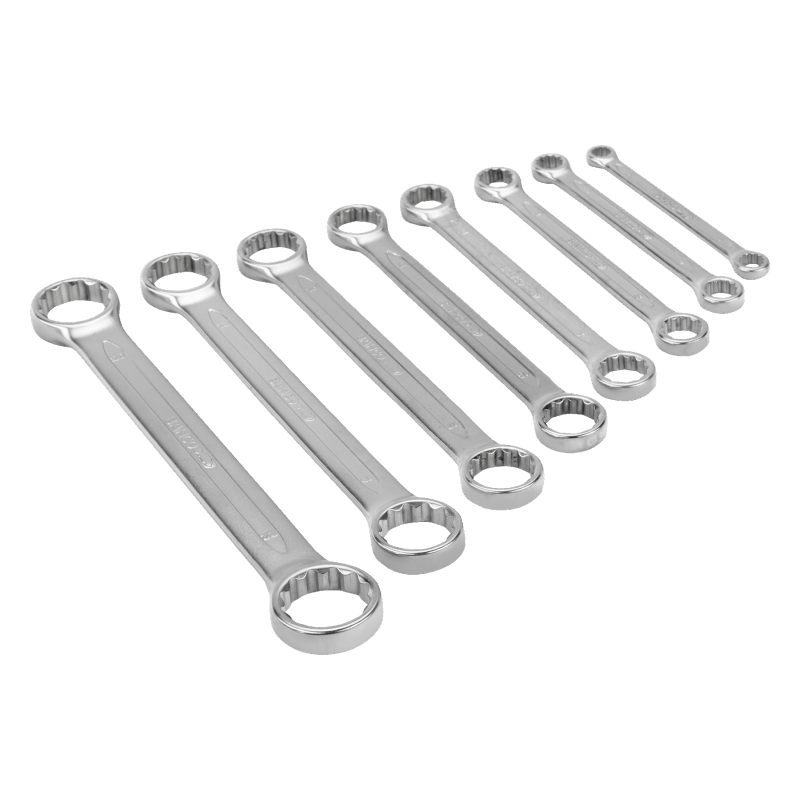 Zestaw kluczy oczkowych dwustronnych prostych 6-22 mm 8 el. 4M/8 Bahco Zestaw kluczy oczkowych dwustronnych prostych 6-22 mm 8 el. 4M/8 Bahco Bahcocentrum.pl