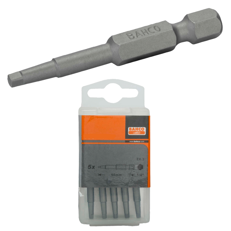 Bit Robertson 2 x 50 mm 5 szt. 59S/50R2 Bahco Bit Robertson 2 x 50 mm 5 szt. 59S/50R2 Bahco Bahcocentrum.pl