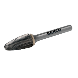 Frez pilnik obrotowy łukowy węglikowy dokładny Ø 6 x 18 mm chwyt Ø 6 mm F0618M06 Bahco