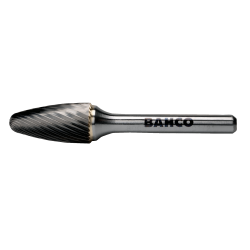 Frez pilnik obrotowy łukowy węglikowy dokładny Ø 6 x 18 mm chwyt Ø 6 mm F0618M06 Bahco