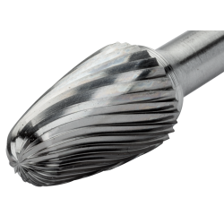 Frez pilnik obrotowy łukowy węglikowy dokładny Ø 12.7 x 25 mm chwyt Ø 6 mm F1225M06 Bahco