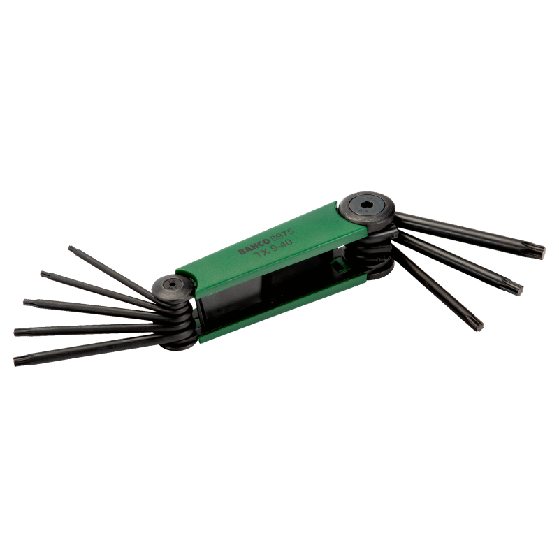 Zestaw 8 szt. kluczy imbusowych TORX T9-T40 BE-8975 BAHCO Zestaw 8 szt. kluczy imbusowych TORX T9-T40 BE-8975 BAHCO Bahcocentrum.pl