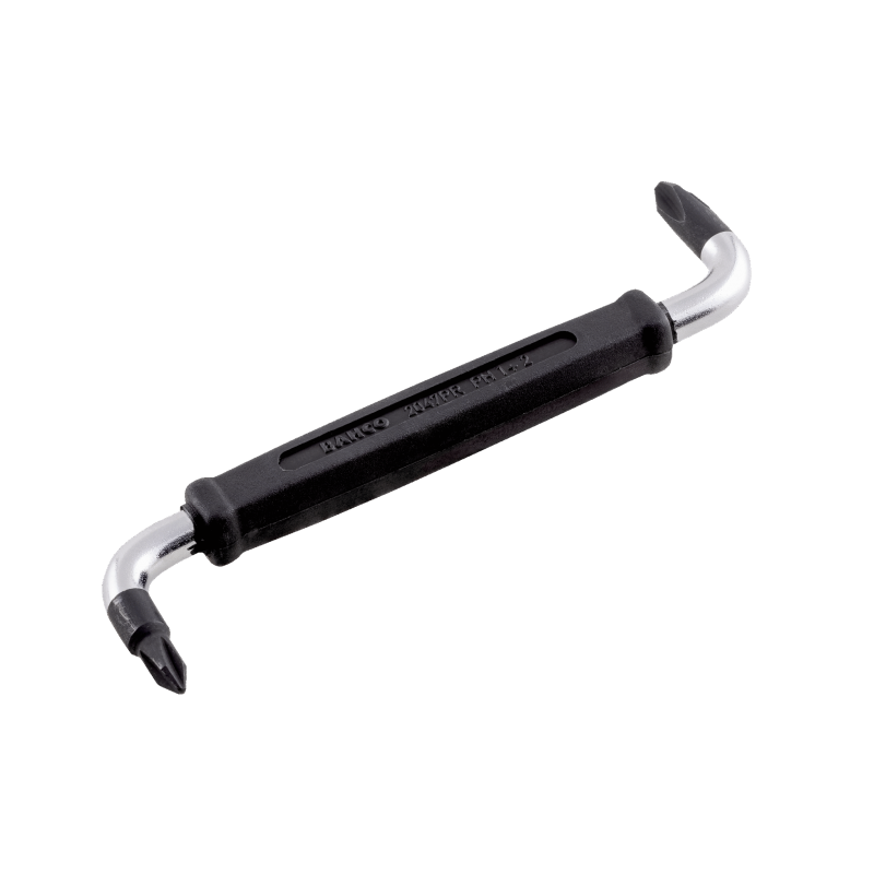 Wkrętak dwustronny odsadzony Phillips PH3 i PH4 200 mm 2047PR-3-4 BAHCO Wkrętak dwustronny odsadzony Phillips PH3 i PH4 200 mm 2047PR-3-4 BAHCO Bahcocentrum.pl