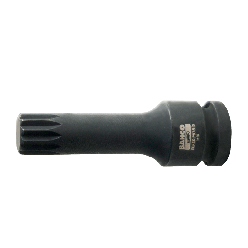 Nasadka udarowa 1/2" XZN M16 x 78 mm BBR201P67816 BAHCO Nasadka udarowa 1/2" XZN M16 x 78 mm BBR201P67816 BAHCO Bahcocentrum.pl