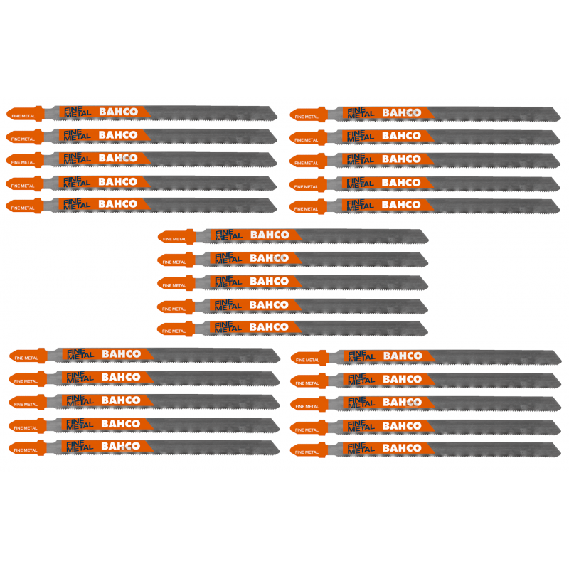 Brzeszczot do metalu 53 mm 21 TPI HSS 25 szt. 91-512-25P BAHCO Brzeszczot do metalu 53 mm 21 TPI HSS 25 szt. 91-512-25P BAHCO Bahcocentrum.pl