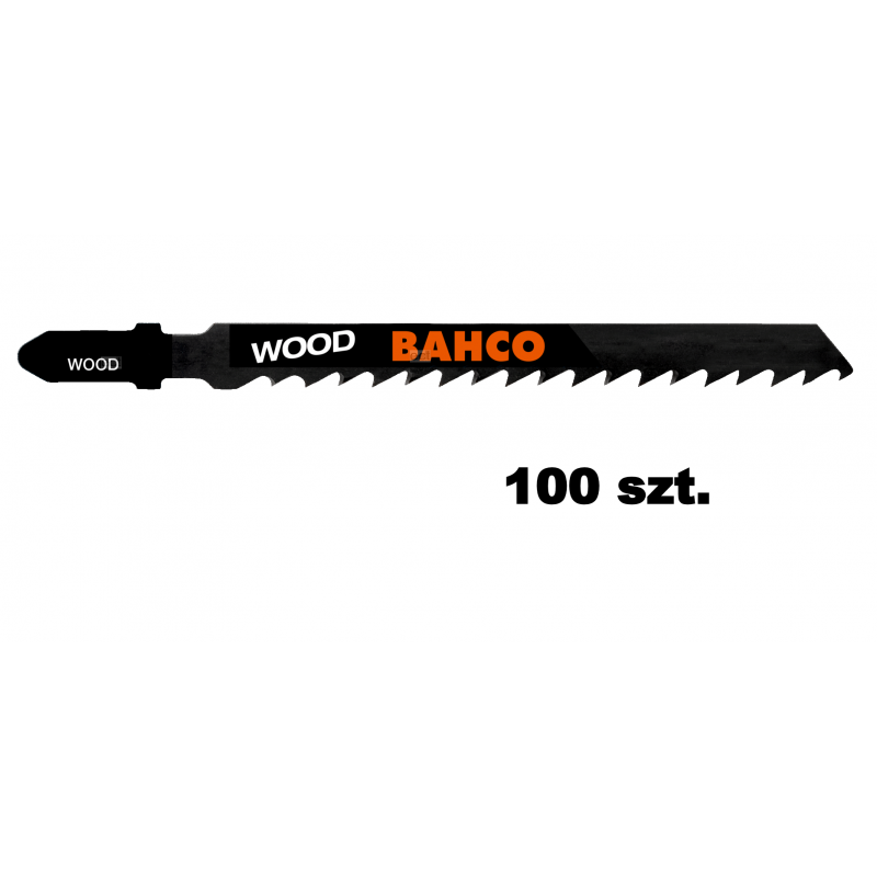 Brzeszczot do drewna 77 mm 6 TPI HCS 100 szt. 91-143-100P BAHCO Brzeszczot do drewna 77 mm 6 TPI HCS 100 szt. 91-143-100P BAHCO Bahcocentrum.pl