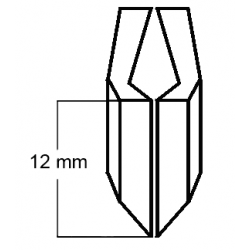 Pęseta do cięcia 115 mm 15AGW 5493-115 BEZLER