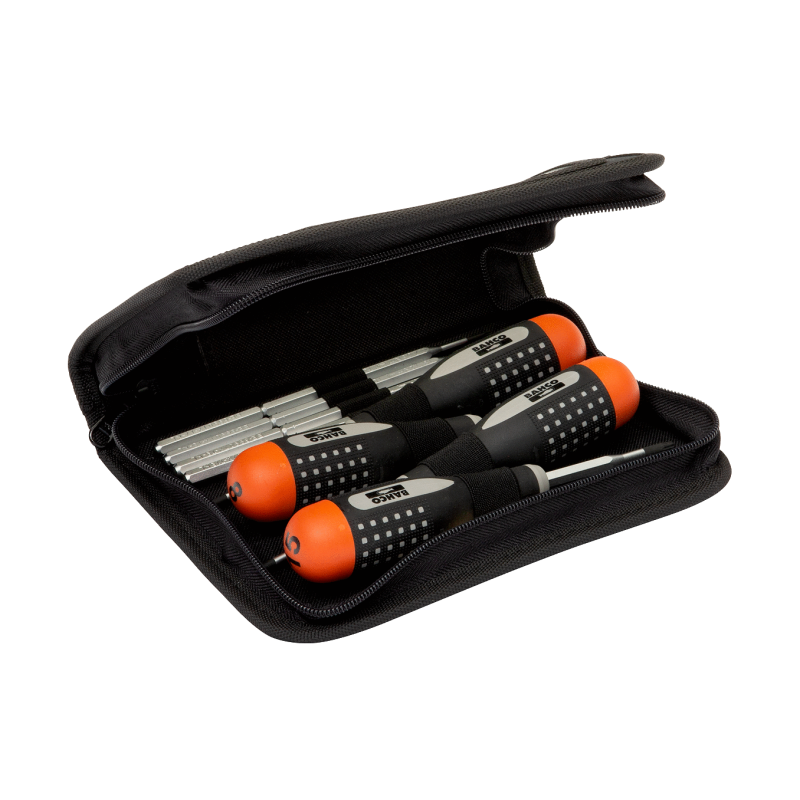 Zestaw wkrętaków dynamometrycznych ze stałym momentem BE-6990-IPSET ERGO™ BAHCO Zestaw wkrętaków dynamometrycznych ze stałym momentem BE-6990-IPSET ERGO™ BAHCO Bahcocentrum.pl