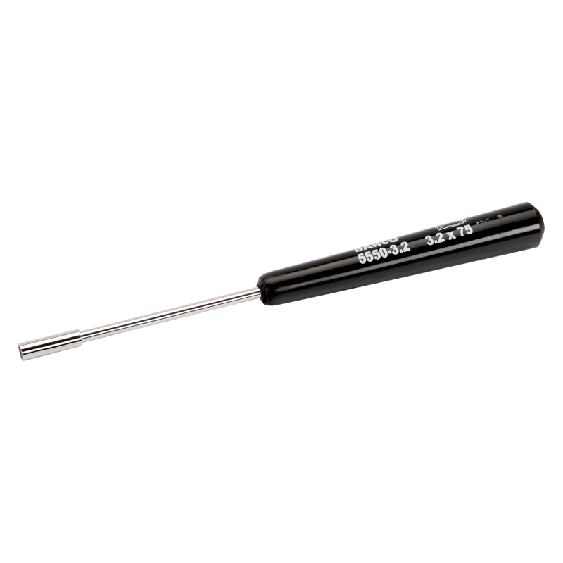 Wkrętak płaski 0.5 x 4.5 mm z kołnierzem prowadzącym 5550-4.5 BAHCO Wkrętak płaski 0.5 x 4.5 mm z kołnierzem prowadzącym 5550-4.5 BAHCO Bahcocentrum.pl
