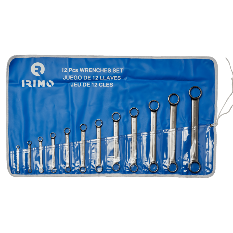 Zestaw 12 szt. kluczy oczkowych 6-32 mm 021251 IRIMO Zestaw 12 szt. kluczy oczkowych 6-32 mm 021251 IRIMO Bahcocentrum.pl