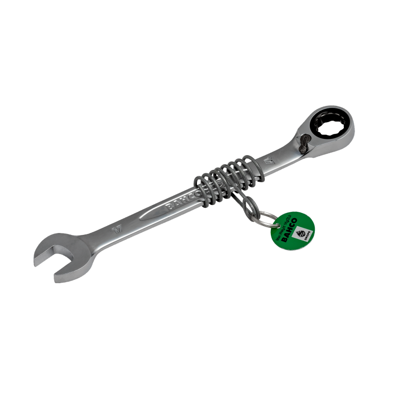 Klucz płasko-oczkowy z grzechotką 19 mm z zabezpieczeniem TAH1RM-19 BAHCO Klucz płasko-oczkowy z grzechotką 19 mm z zabezpieczeniem TAH1RM-19 BAHCO Bahcocentrum.pl