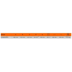 Walizka narzędziowa usztywniona 4750RCHD01 BAHCO