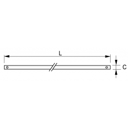 Uchwyt zapadkowy 3/4'' 450 mm 135-85-1 IRIMO