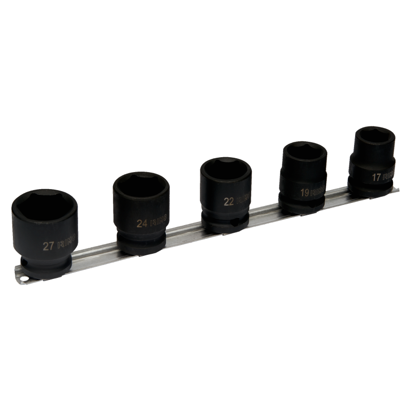 Zestaw 5 szt. nasadek udarowych 1/2'' 17-27 mm 167-91-2 IRIMO Zestaw 5 szt. nasadek udarowych 1/2'' 17-27 mm 167-91-2 IRIMO Bahcocentrum.pl