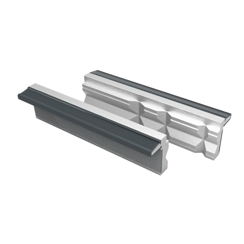 Aluminiowe szczęki ochronne 125 mm z rowkami do imadła stołowego 202571 IRIMO Aluminiowe szczęki ochronne 125 mm z rowkami do imadła stołowego 202571 IRIMO Bahcocentrum.pl