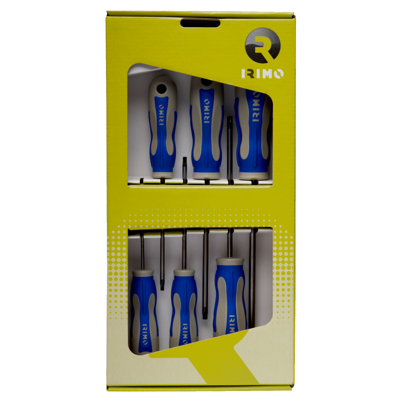 Zestaw 6 szt. wkrętaków Torx 459-6B-C IRIMO Zestaw 6 szt. wkrętaków Torx 459-6B-C IRIMO Bahcocentrum.pl