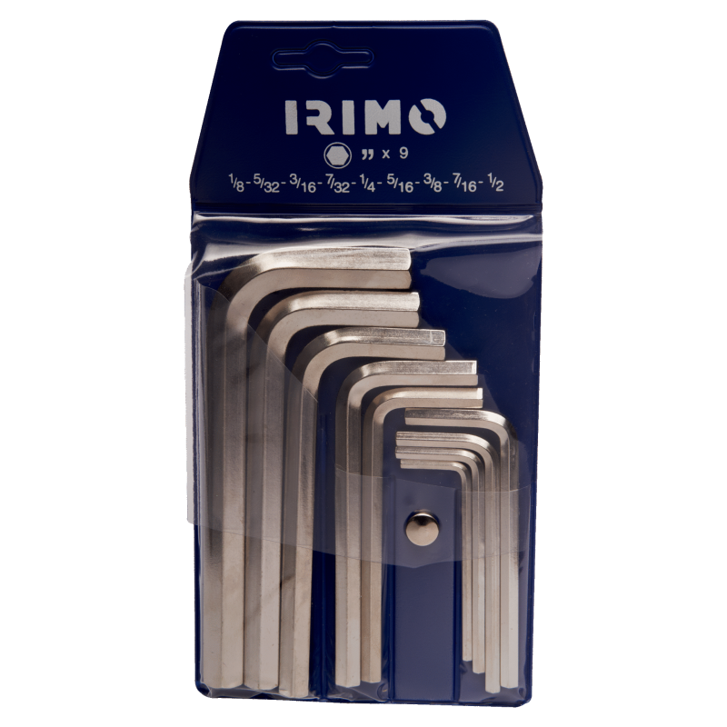 Zestaw 12 szt. kluczy imbusowych calowych hex 1/8''-3/4'' 041061 IRIMO Zestaw 12 szt. kluczy imbusowych calowych hex 1/8''-3/4'' 041061 IRIMO Bahcocentrum.pl