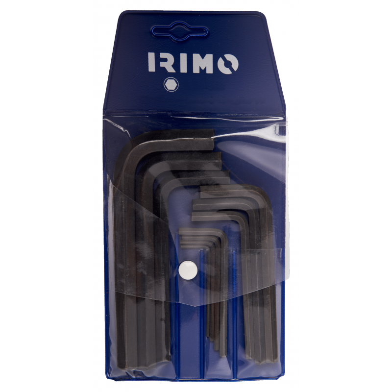 Zestaw 13 szt. kluczy imbusowych hex 2-19 mm 046031 IRIMO Zestaw 13 szt. kluczy imbusowych hex 2-19 mm 046031 IRIMO Bahcocentrum.pl