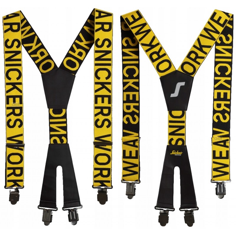 Szelki 9064 do spodni kolor yellow/black 90640604000 SNICKERS Szelki 9064 do spodni kolor yellow/black 90640604000 SNICKERS Bahcocentrum.pl