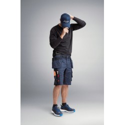 Czapka 9041 z daszkiem kolor navy/black 90419504000 SNICKERS