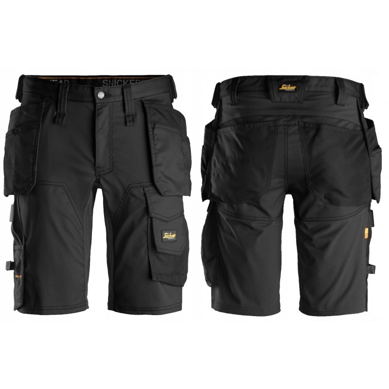 Spodnie krótkie 6141 robocze stretch AllroundWork roz. 44 kolor black/black 61410404044 SNICKERS Spodnie krótkie 6141 robocze stretch AllroundWork roz. 44 kolor black/black 61410404044 SNICKERS Bahcocentrum.pl