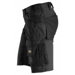 Spodnie krótkie 6141 robocze stretch AllroundWork roz. 44 kolor black/black 61410404044 SNICKERS