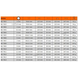 Wkrętak nasadowy hex 11 mm z długim otworem ERGO™ BE-7811 BAHCO
