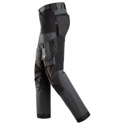Spodnie 6375 robocze stretch AllroundWork rozm. 52 kolor steel grey/black 63755804052 SNICKERS WORKWEAR