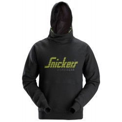 Bluza 2845 logo z kapturem rozm. XXL kolor black 28450400008 SNICKERS WORKWEAR