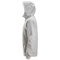 Bluza 2846 logo z kapturem rozm. XS kolor grey melange 28462800003 SNICKERS WORKWEAR