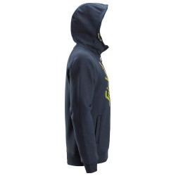 Bluza 2846 logo z kapturem rozm. XXXL kolor navy 28469500009 SNICKERS WORKWEAR