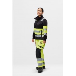 Kurtka 8077 damska odblaskowa na suwak rozm. M kolor high vis yellow/black 80776604005 SNICKERS WORKWEAR
