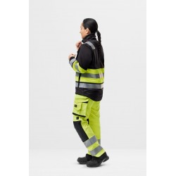 Kurtka 8077 damska odblaskowa na suwak rozm. M kolor high vis yellow/black 80776604005 SNICKERS WORKWEAR