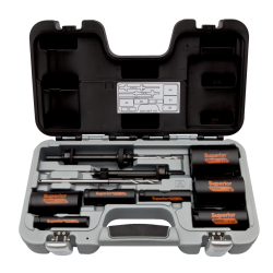 Zestaw otwornic z węglikiem wolframu 10 el. Multi-Construction Superior 3833-SET-101 Bahco