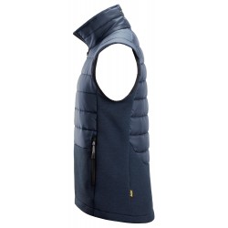 Kamizelka 4903 bezrękawnik Hybrid FlexiWork rozm. XL kolor navy/dark navy melange 49029545007 SNICKERS WORKWEAR