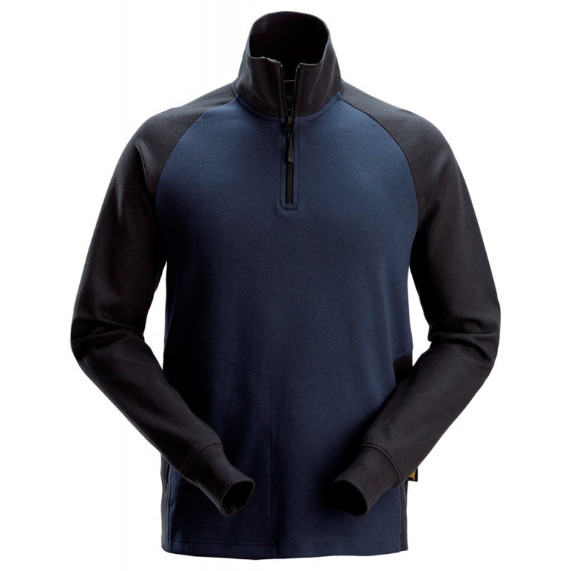 Bluza 2841 dwukolorowa z krótkim suwakiem rozm. XXXL kolor navy/black 28419504009 SNICKERS WORKWEAR Bluza 2841 dwukolorowa z krótkim suwakiem rozm. XXXL kolor navy/black 28419504009 SNICKERS WORKWEAR Bahcocentrum.pl