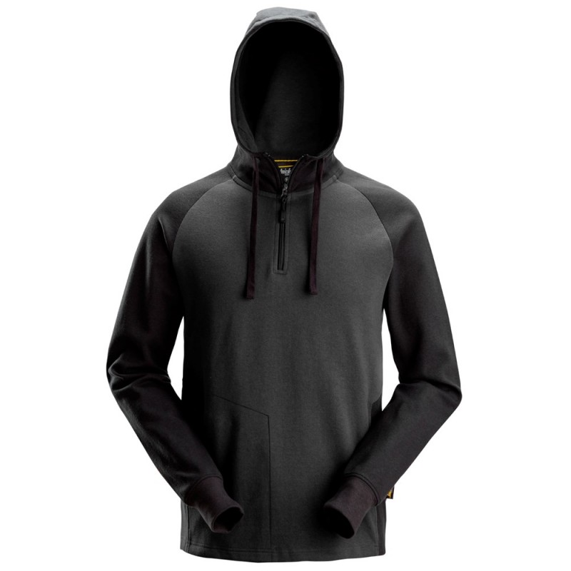 Bluza 2842 dwukolorowa z krótkim suwakiem i kapturem rozm. M kolor steel grey/black 28425804005 SNICKERS WORKWEAR Bluza 2842 dwukolorowa z krótkim suwakiem i kapturem rozm. M kolor steel grey/black 28425804005 SNICKERS WORKWEAR Bahcocentrum.pl