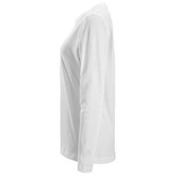 T-shirt 2497 damski z długim rękawem rozm. XL kolor white 24970900007 SNICKERS WORKWEAR
