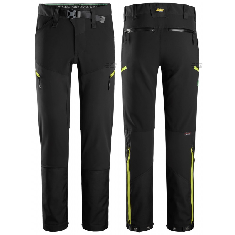 Spodnie 6948 softshell stretch FlexiWork rozm. 46 kolor black/neon yellow 69480467046 SNICKERS WORKWEAR Spodnie 6948 softshell stretch FlexiWork rozm. 46 kolor black/neon yellow 69480467046 SNICKERS WORKWEAR Bahcocentrum.pl