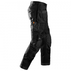 Spodnie 6201 AllroundWork z workami kieszeniowymi rozm. 58 kolor black/black 62010404058 SNICKERS WORKWEAR