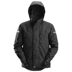 Kurtka 1102 przeciwdeszczowa ocieplana 37.5® AllroundWork rozm. S kolor black/black 11020404004 SNICKERS WORKWEAR