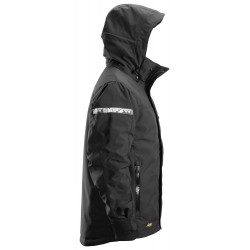 Kurtka 1102 przeciwdeszczowa ocieplana 37.5® AllroundWork rozm. L kolor black/black 11020404006 SNICKERS WORKWEAR